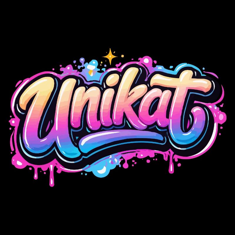 Néon graffiti unique