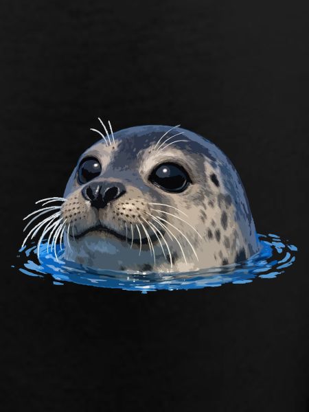 Seal above water