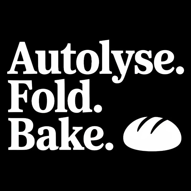 Bread Art Autolyse Fold Bake