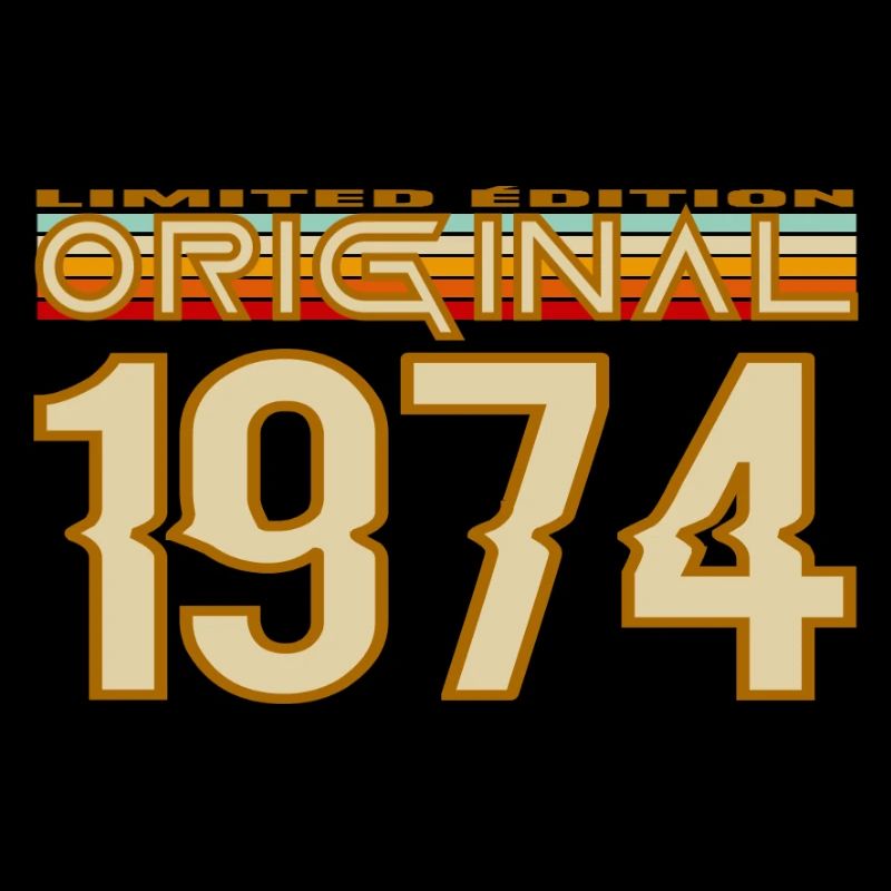 Originale Retro 70s von 1974