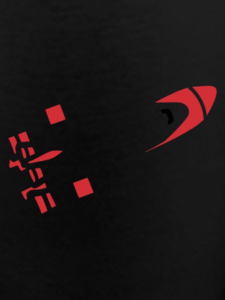 Abstract Rocket Silhouette