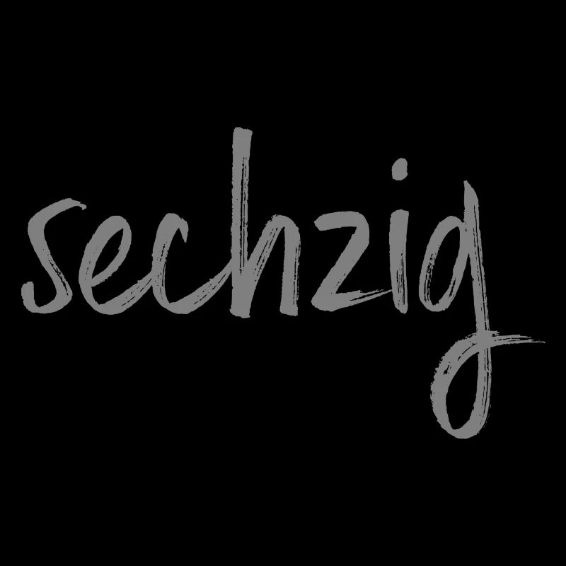 60 sechzig 60. Geburtstag Geschenk