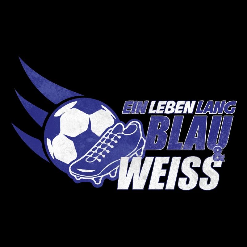 Blau & Weiss ein Leben Lang Geschenkidee
