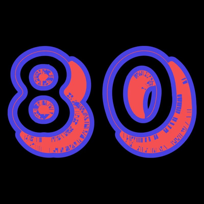 80. 80 ANS. 80e ANNIVERSAIRE. ANNIVERSAIRE 80 ANS.