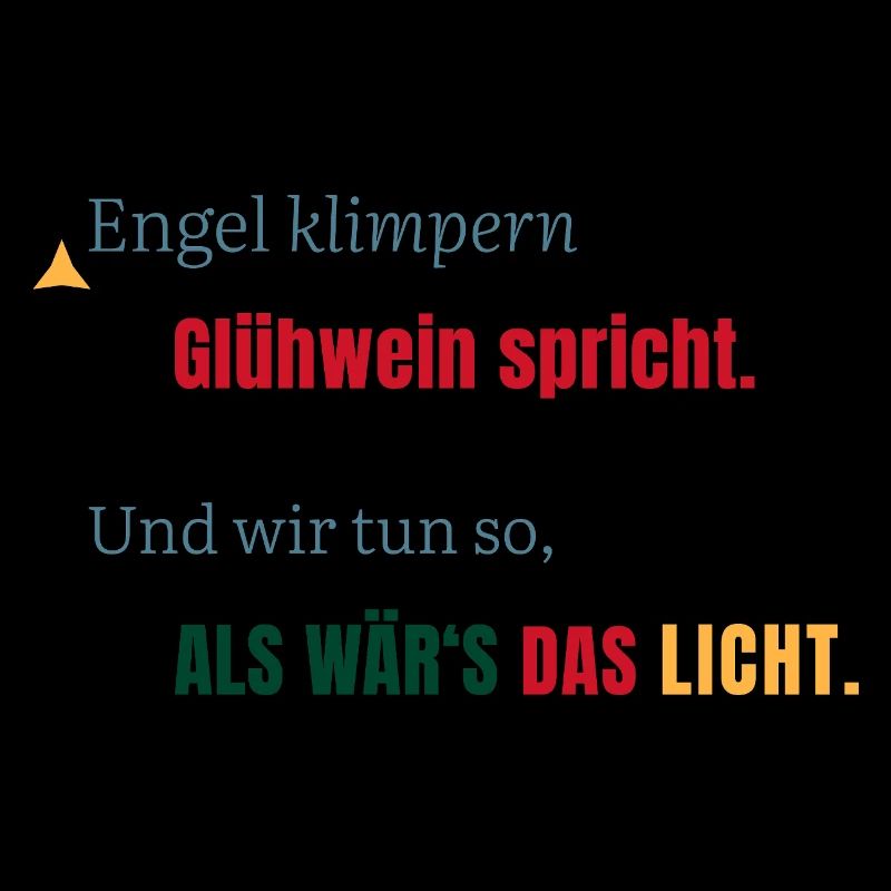Engel, Glühwein & ein bisschen Licht. (dunkel)