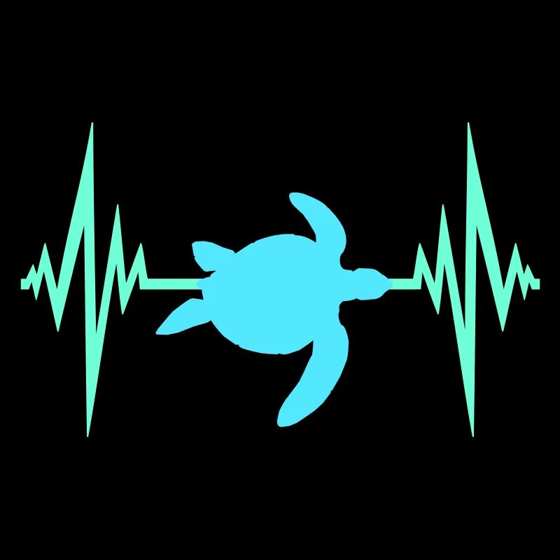 Water Turtle Pulse Heartbeat Frequency ECG Fun