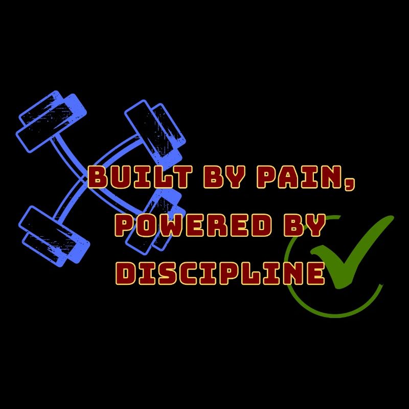 Construit par la douleur, alimenté par la discipline