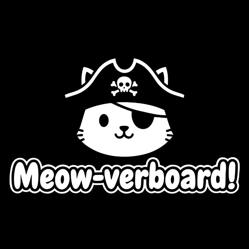 Conception de la planche Cat Pirate Meow