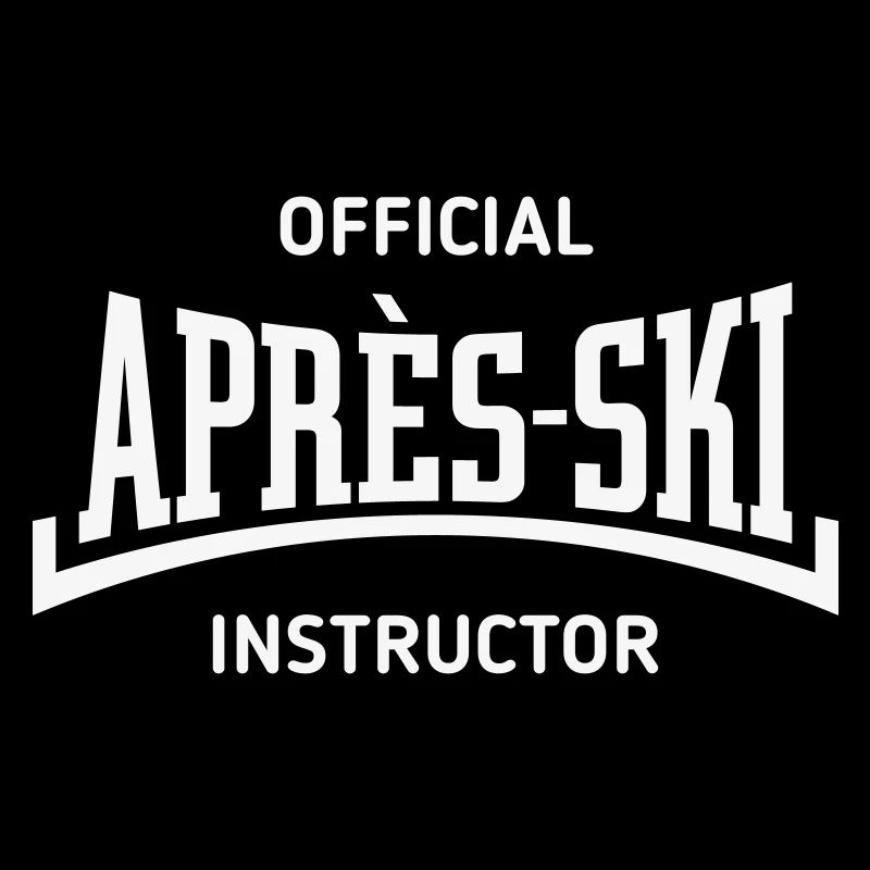 Moniteur officiel d’après-ski (Concave / Blanc)