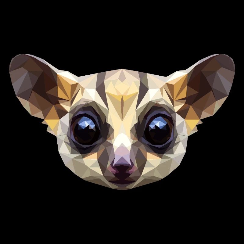 Galago Buisson Bébé Singe Galagos Singe Mignon Galago