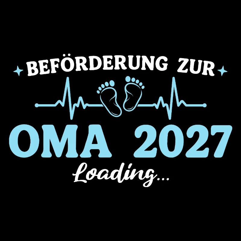 Oma 2027 Beförderung Großmutter Geschenk