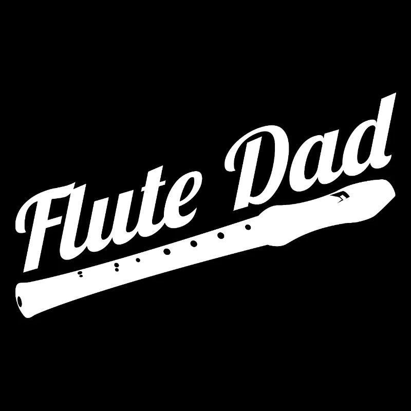 Flute player dad
