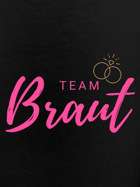 Team Braut Pink Script