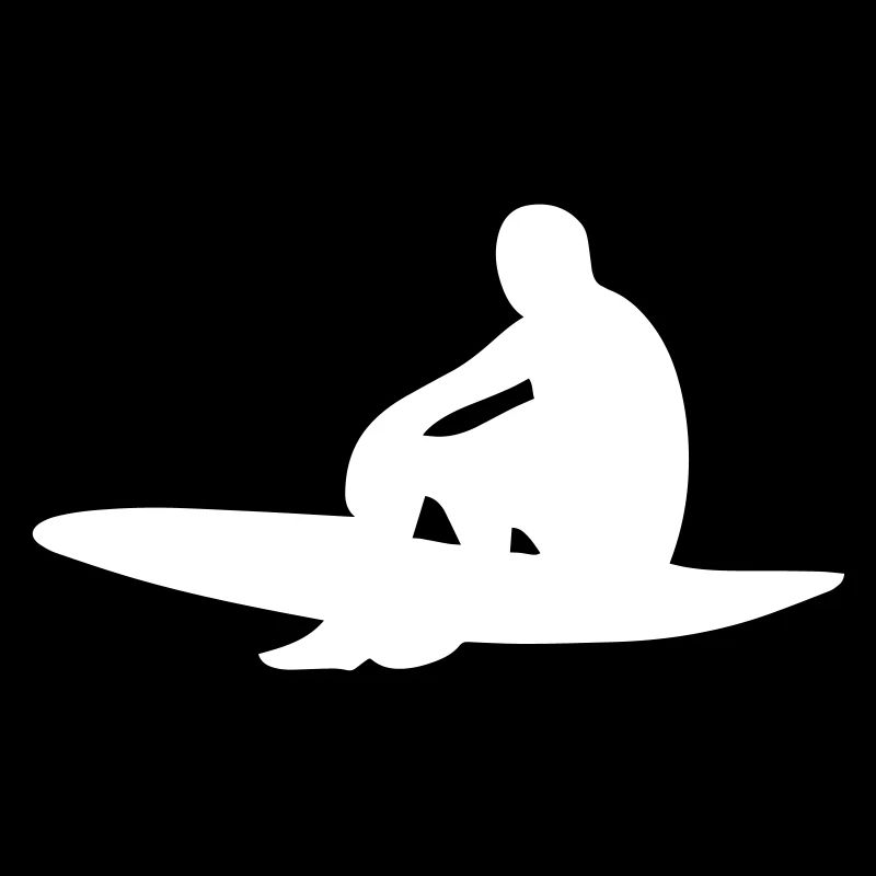 Surfer with surfboard