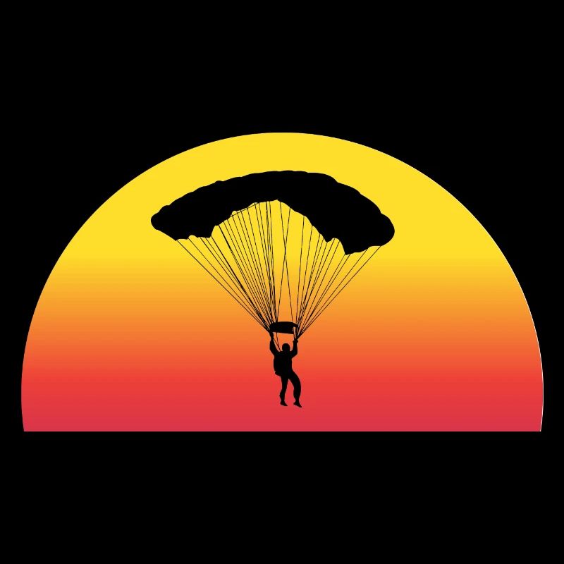 Adventurous Skydive Sunset