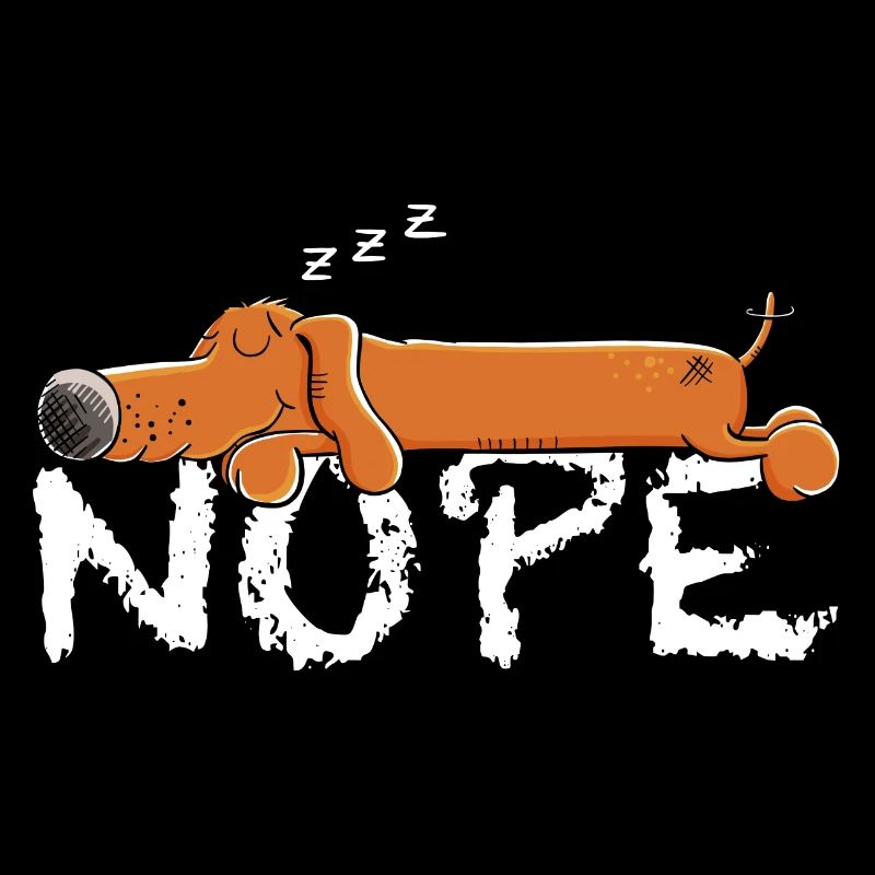 Teckel endormi I Teckel I Chien