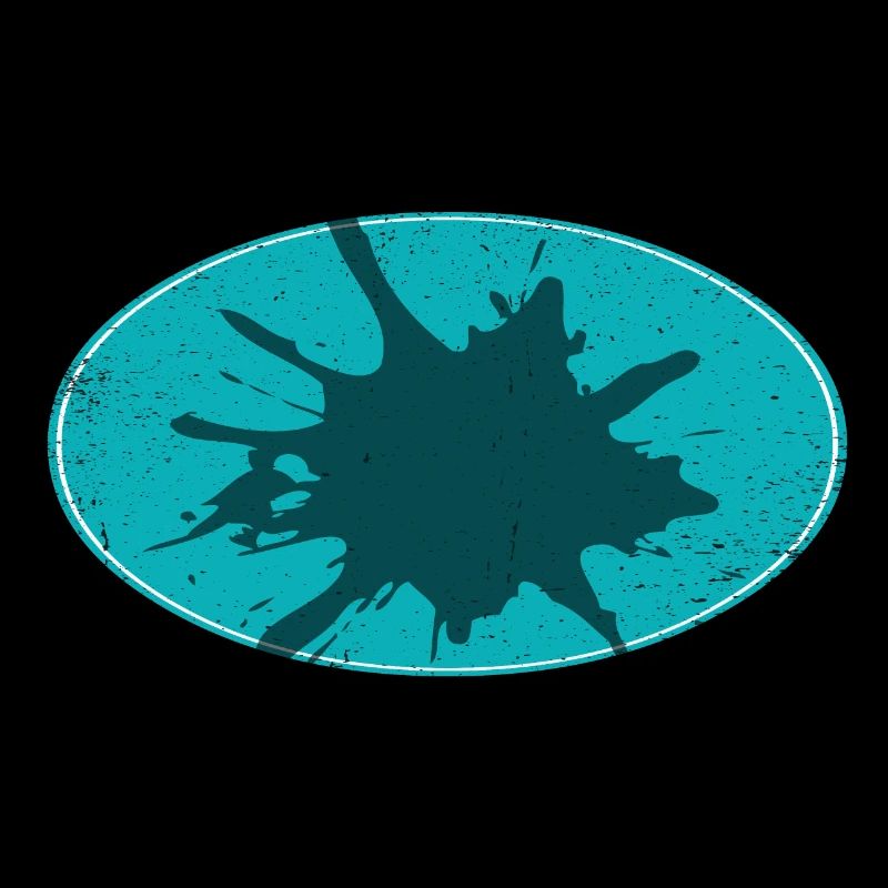 Ovaler Flash Background schmutzing