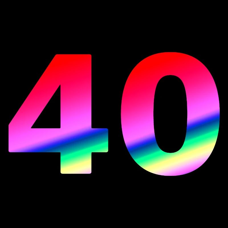 geburtstagsgeschenk, 40 Pinktöne
