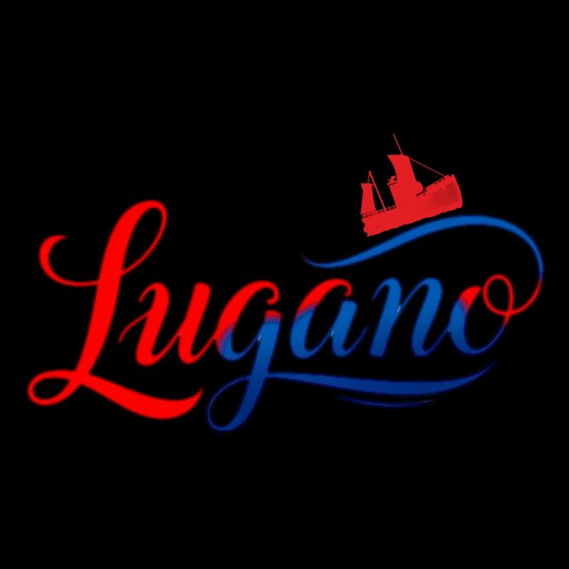 Lugano lettering