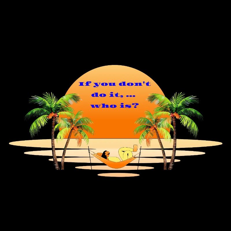 Sunset Beach Entspannungsszene