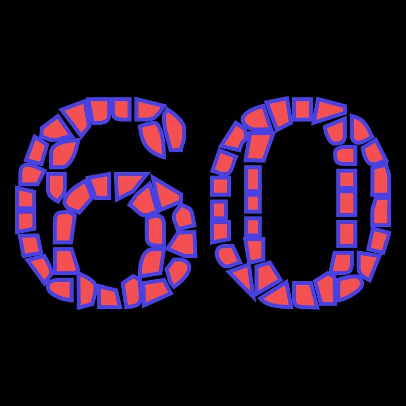 60. 60 ANS. 60e ANNIVERSAIRE. ANNIVERSAIRE 60 ANS.