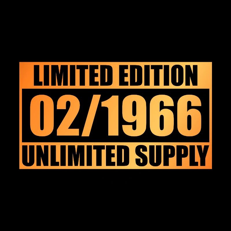 60e anniversaire édition limitée - ꝏ Approvisionnement 02/1966