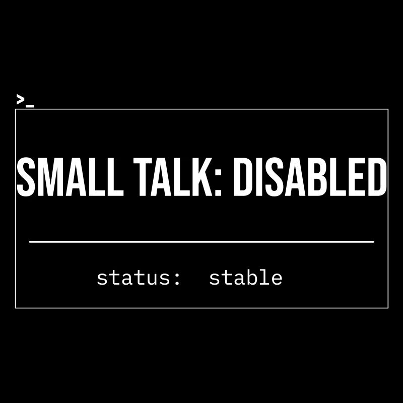 Small Talk: Disabled Status