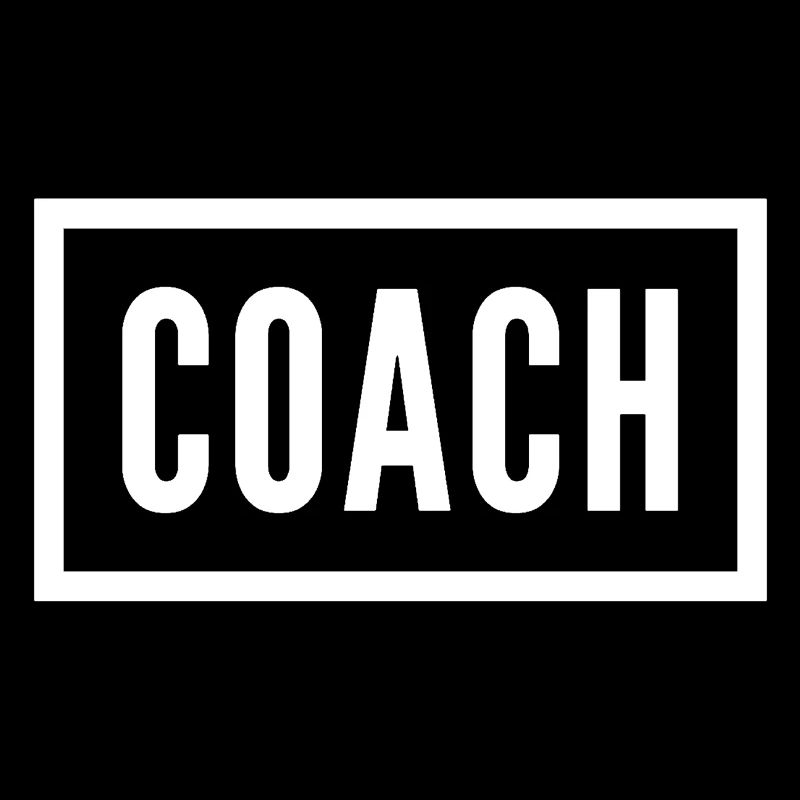 Coach Buchstabe Monogramm Design