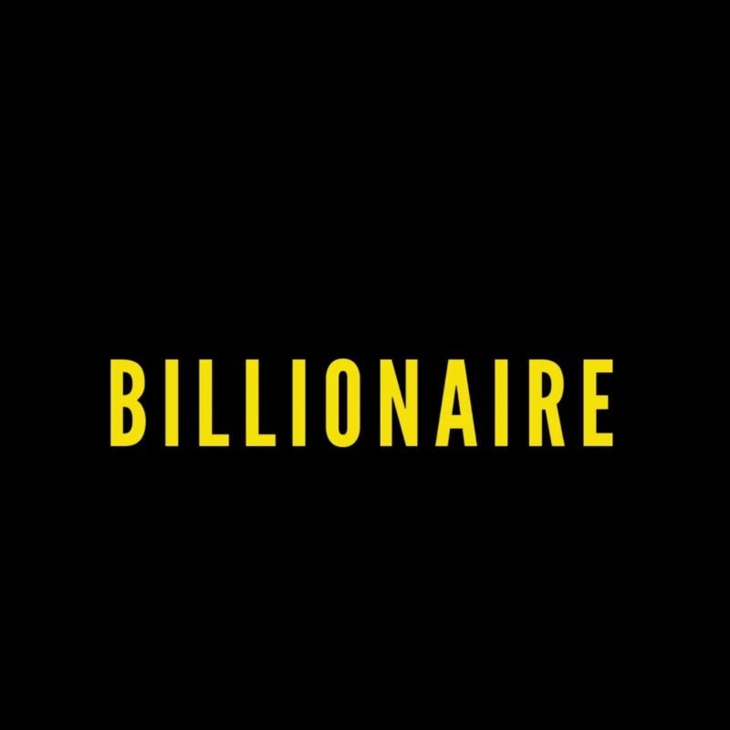 Billionaire Motivation Text Design