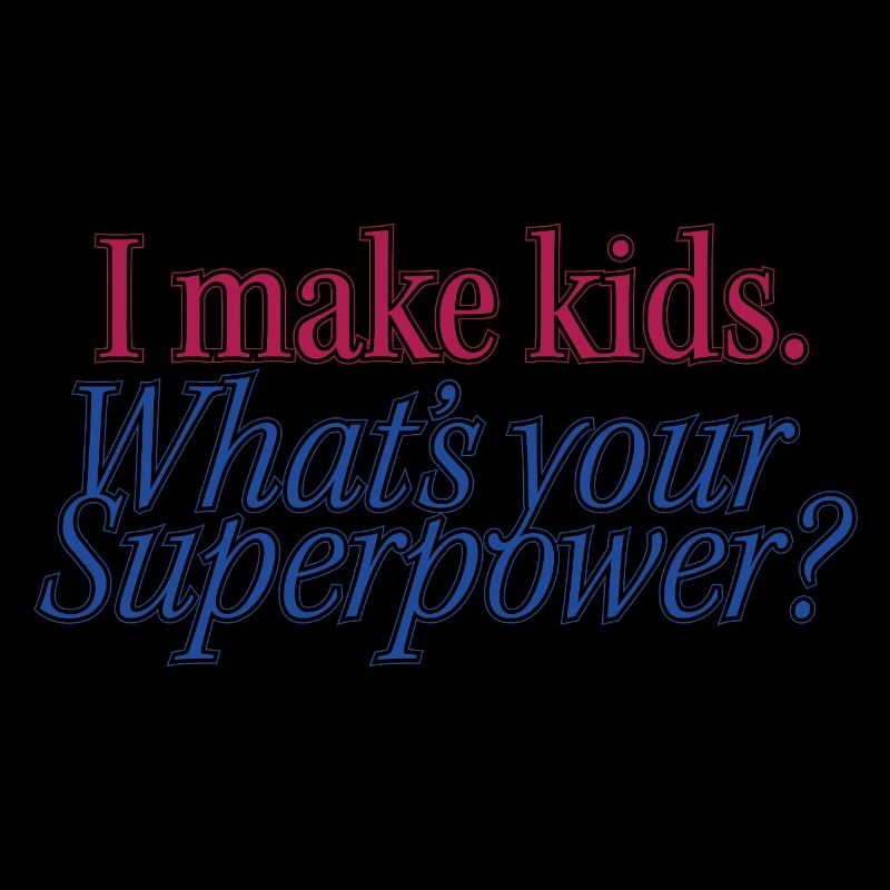 Superkraft Elternsein Statement