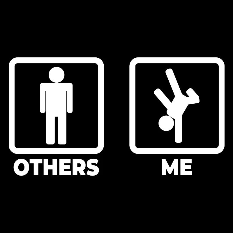 Breakdancer Strichmännchen