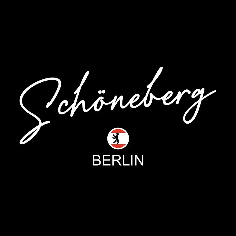 Schöneberg - Drapeau de Berlin - Ours de Berlin - Berlin