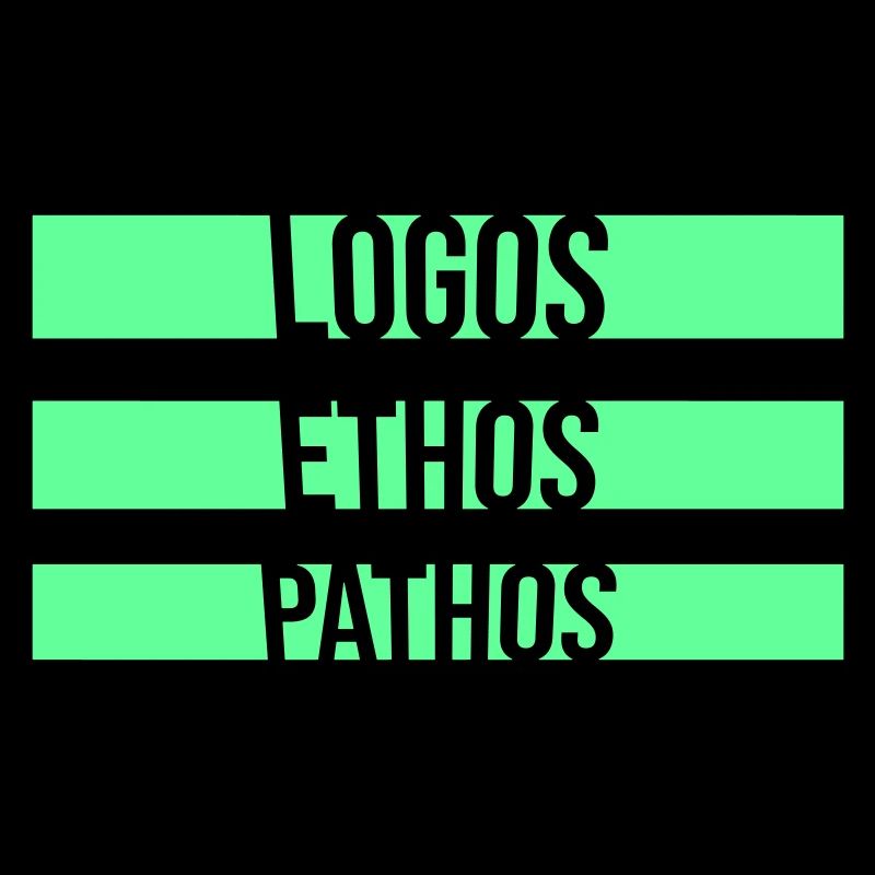 Logos Ethos Pathos Rhetoric Philosophy Student
