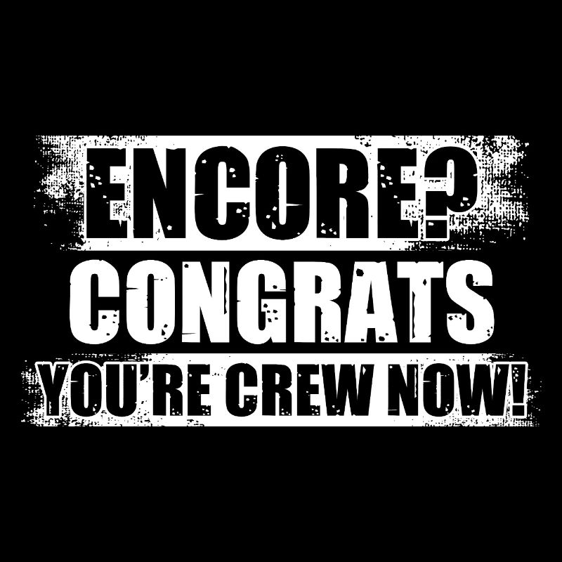Encore? Congrats Sound Engineer