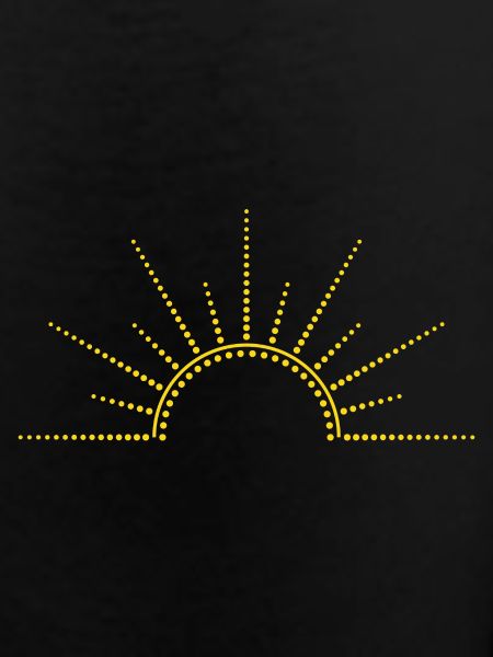 Sunrise minimally abstract