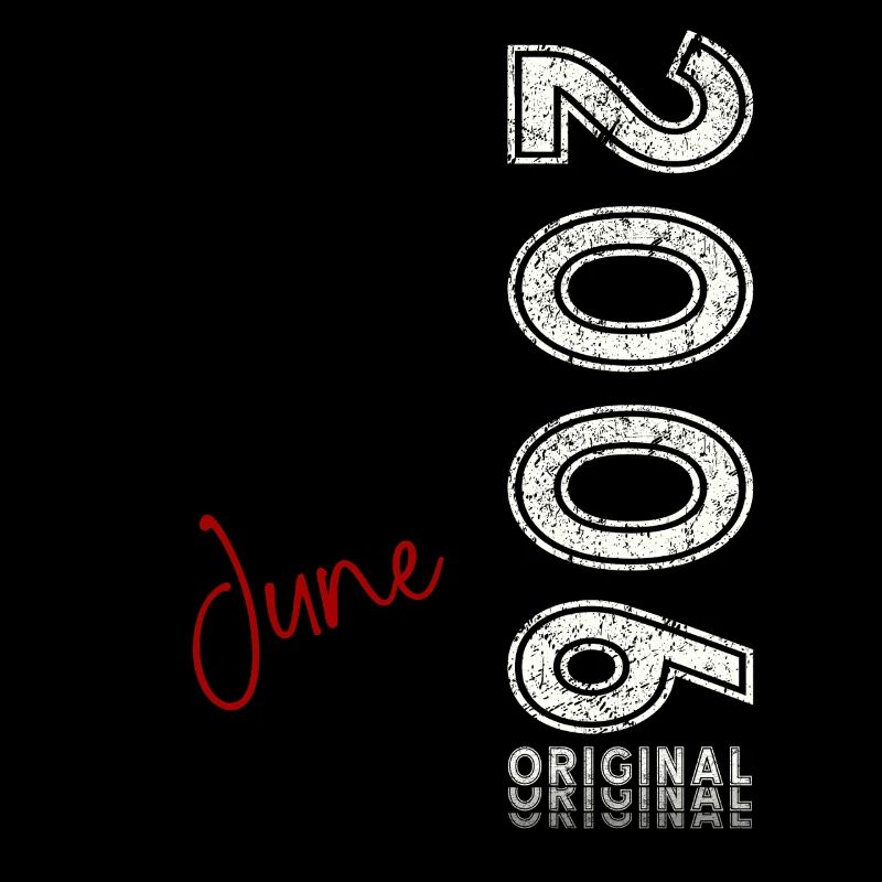 19. Geburtstag Geschenk Mann Original Juni 2006