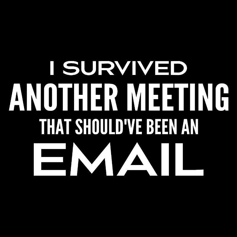 Ich habe ein Treffen überlebt, das eigentlich ein Treffen hätte sein sollen