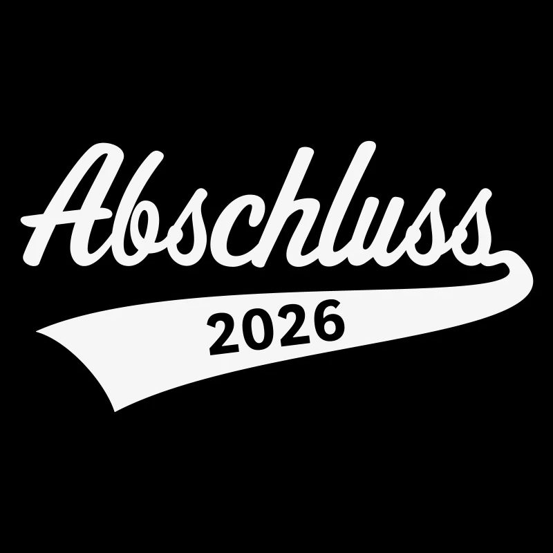 Abschluss 2026 (Schulabschluss / White)