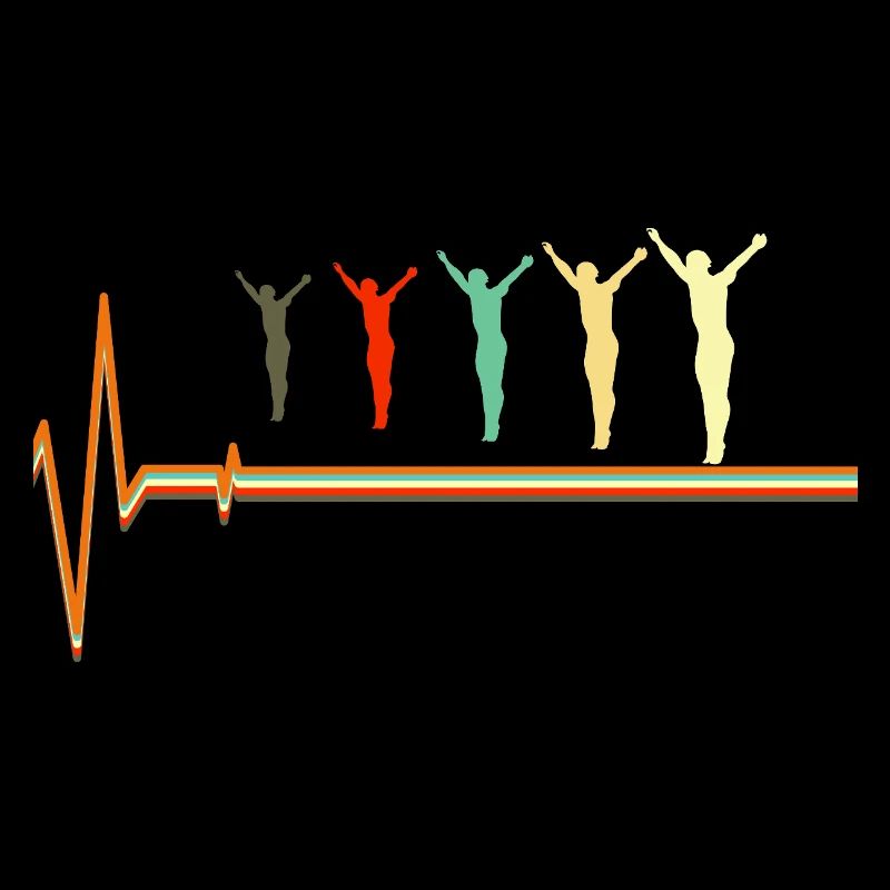 Diving Heartbeat Scuba Diver Pulse EKG