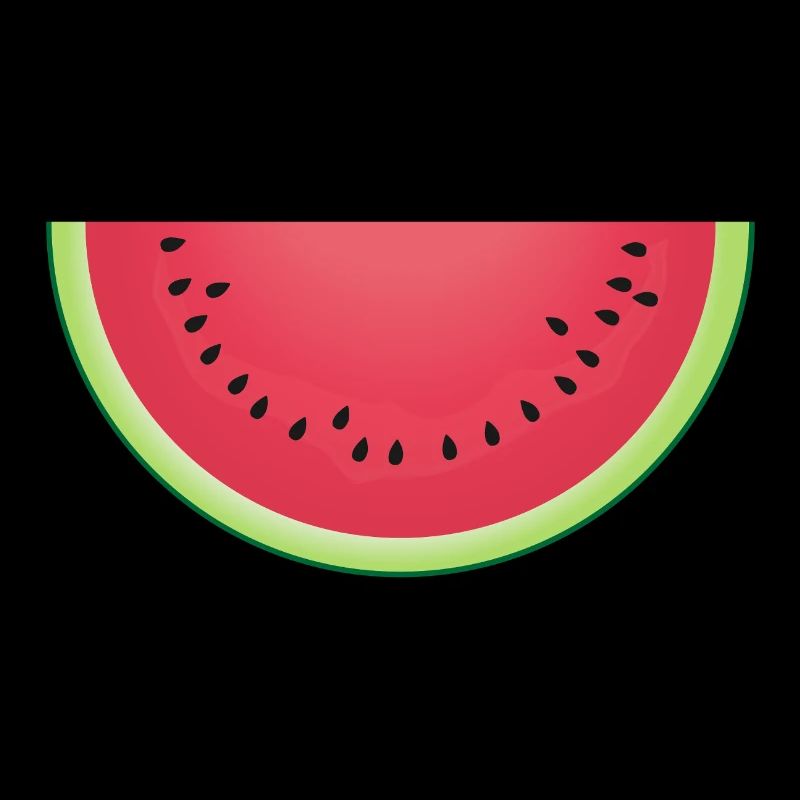 Tranche de pastèque juteuse