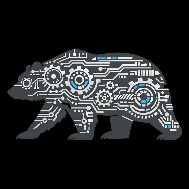 Kibernetic Bear Circuit Pattern
