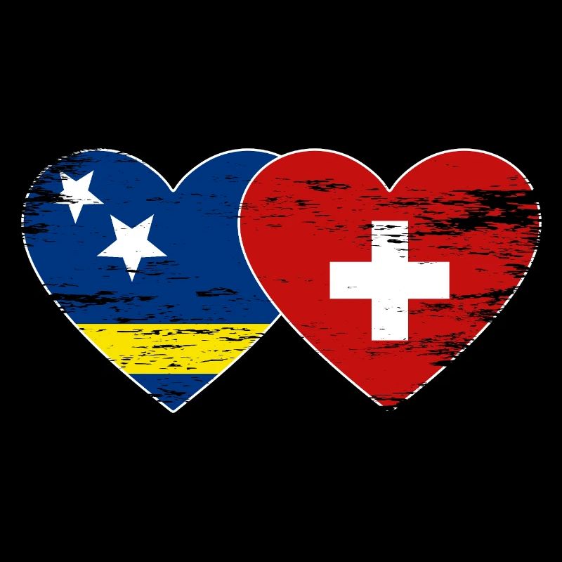 Curacao_Schweiz_Flagge_Herz_used