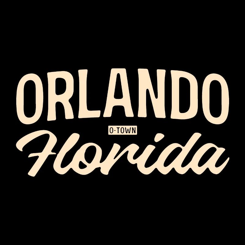 Orlando Florida Vintage Script