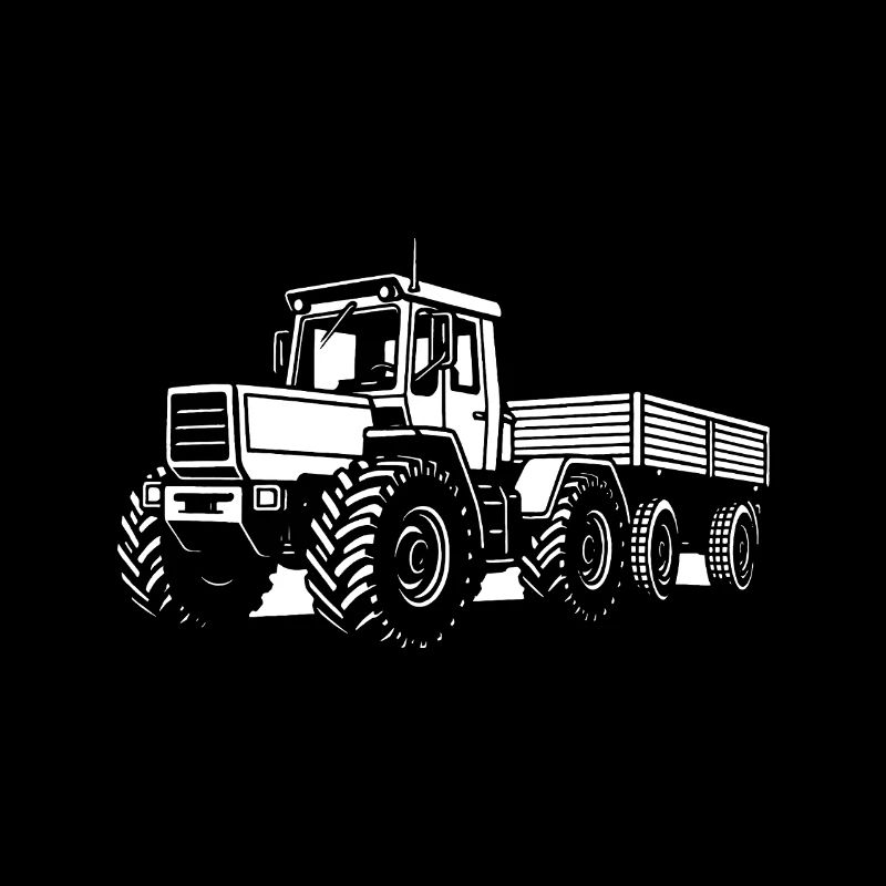 Heavy load on six wheels
