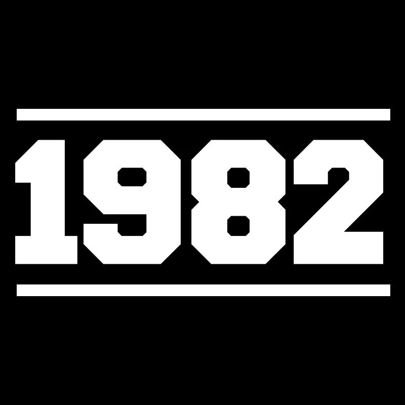 1982 Cadeau rétro 1982 original 1982