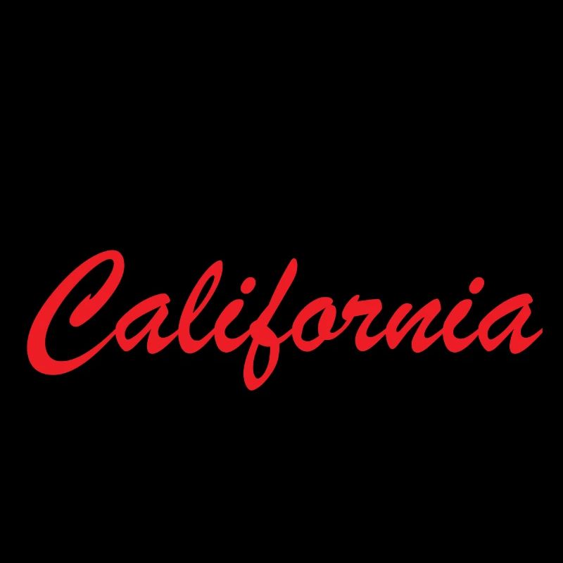 California Script Red