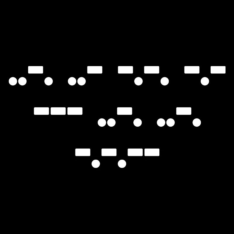 F*** off! In Morse Code