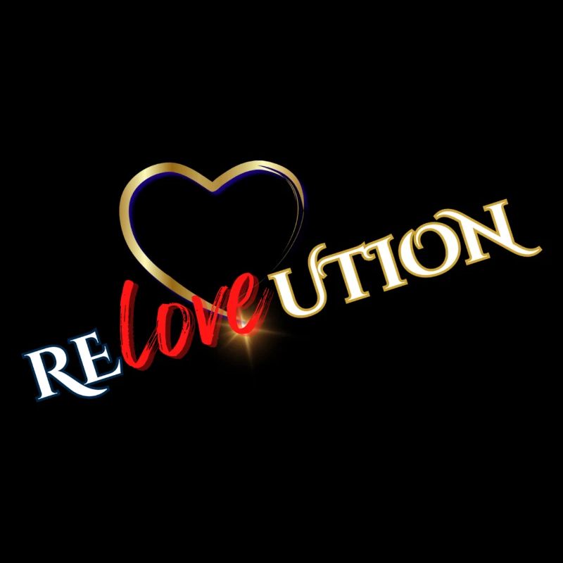 Liebevolution Herzrose Typo