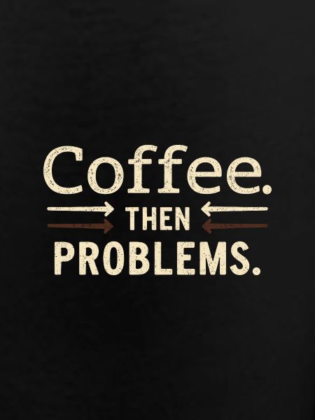 Coffee, then problems saying