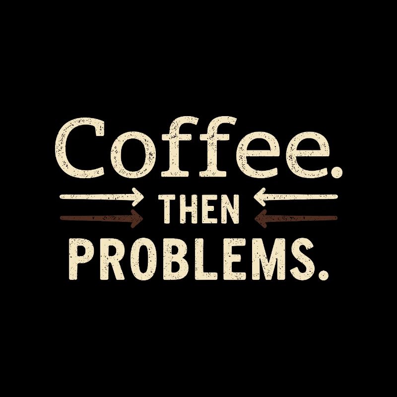 Coffee, then problems saying
